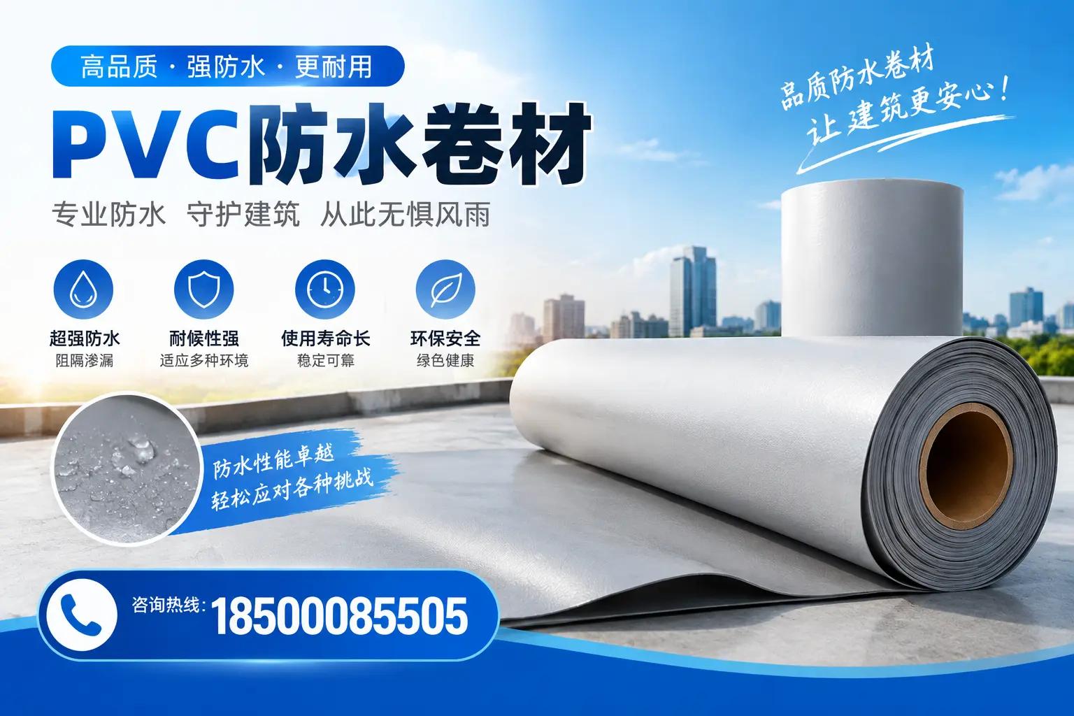 如何选择高质量的PVC防水卷材？阿克苏消费者必看指南